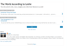 Tablet Screenshot of lesliepjackson.blogspot.com
