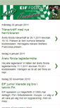 Mobile Screenshot of eifjuniorfotboll.blogspot.com