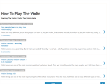 Tablet Screenshot of howtoplaytheviolin.blogspot.com