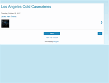 Tablet Screenshot of losangelescoldcasecrimes.blogspot.com