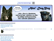 Tablet Screenshot of alexdogblog.blogspot.com