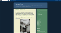 Desktop Screenshot of burrowfarm.blogspot.com