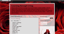 Desktop Screenshot of learningthroughliving-stephanie.blogspot.com