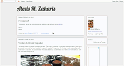 Desktop Screenshot of alexiszaharis.blogspot.com