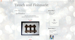 Desktop Screenshot of handmade-tauschrausch.blogspot.com