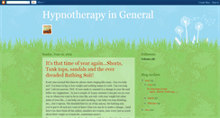 Desktop Screenshot of mi-hypnotherapy-sleep-smoking-stress.blogspot.com