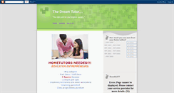 Desktop Screenshot of dreamtutor.blogspot.com
