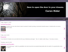 Tablet Screenshot of caronrider.blogspot.com