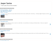 Tablet Screenshot of jaspersantos.blogspot.com