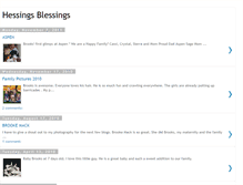 Tablet Screenshot of hessingsblessings.blogspot.com