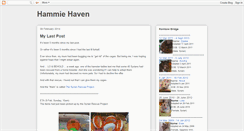 Desktop Screenshot of hammiehaven.blogspot.com