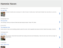 Tablet Screenshot of hammiehaven.blogspot.com