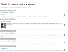 Tablet Screenshot of diarioescritoraanonima.blogspot.com