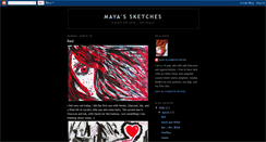 Desktop Screenshot of mayassketches.blogspot.com