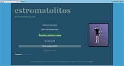 Desktop Screenshot of estromatolitos.blogspot.com