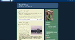 Desktop Screenshot of katekwrites.blogspot.com