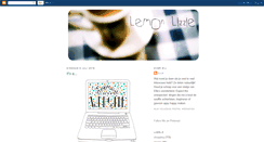 Desktop Screenshot of lemonlizzie.blogspot.com