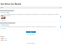 Tablet Screenshot of carrentalmalta.blogspot.com
