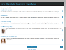 Tablet Screenshot of emohairstyletips.blogspot.com