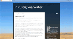 Desktop Screenshot of inrustigvaarwater.blogspot.com