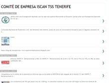 Tablet Screenshot of comiteempresaiscantf.blogspot.com