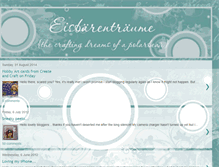 Tablet Screenshot of eisbaerentraeume.blogspot.com