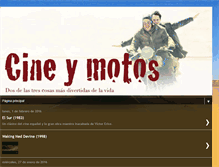 Tablet Screenshot of cineymotos.blogspot.com
