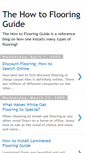 Mobile Screenshot of how-to-flooring-guide.blogspot.com