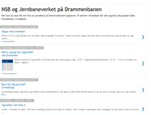 Tablet Screenshot of drammenbanen.blogspot.com