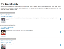 Tablet Screenshot of breckfamily.blogspot.com