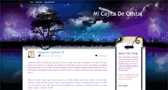 Desktop Screenshot of en-mi-cajita-de-cristal.blogspot.com