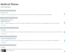 Tablet Screenshot of medievalwoman.blogspot.com