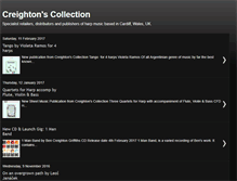 Tablet Screenshot of creightonscollection.blogspot.com