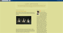 Desktop Screenshot of ladyartisan.blogspot.com