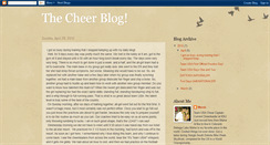 Desktop Screenshot of cheerleaderamanda.blogspot.com