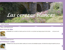 Tablet Screenshot of lascerezasblancas.blogspot.com