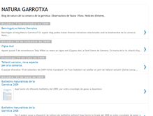 Tablet Screenshot of naturagarrotxa.blogspot.com