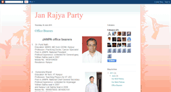 Desktop Screenshot of janrajyaparty.blogspot.com