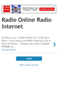 Mobile Screenshot of 1radioonline.blogspot.com