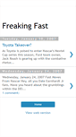Mobile Screenshot of freakingfast.blogspot.com