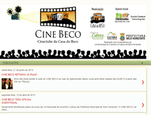 Tablet Screenshot of cinebeco.blogspot.com