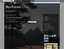 Tablet Screenshot of billturnerpaintings.blogspot.com