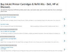 Tablet Screenshot of buy-printer-cartridges.blogspot.com