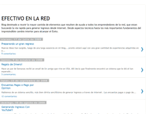 Tablet Screenshot of efectivoenlared.blogspot.com