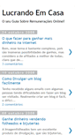 Mobile Screenshot of lucrandoemcasa.blogspot.com