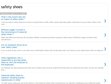 Tablet Screenshot of 4safety-shoes.blogspot.com