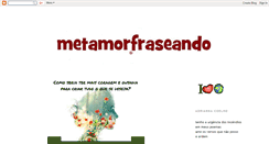 Desktop Screenshot of metamorfraseando.blogspot.com