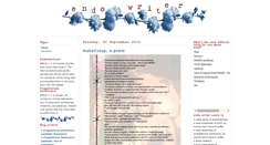Desktop Screenshot of endowriter.blogspot.com