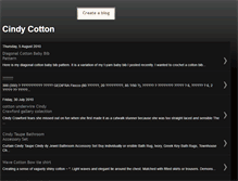 Tablet Screenshot of cindycotton.blogspot.com