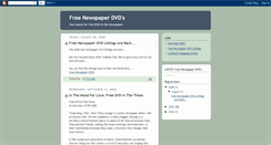 Desktop Screenshot of free-newspaper-dvd.blogspot.com